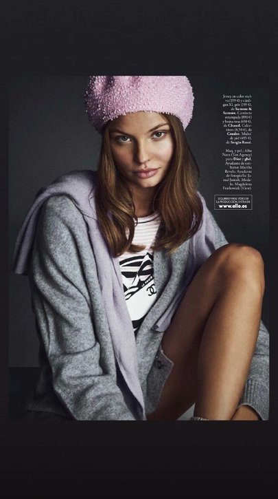 Magda Frąckowiak w ELLE Spain