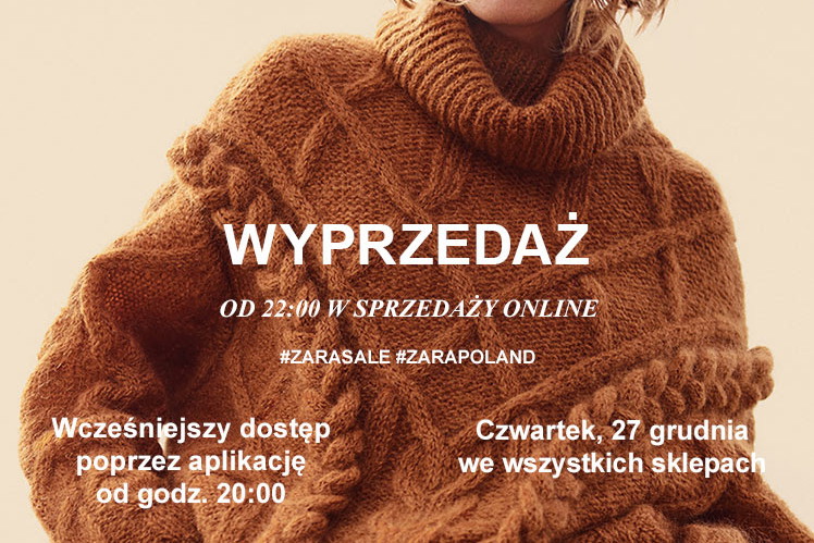 Zimowa wyprzedaż Zara 2018