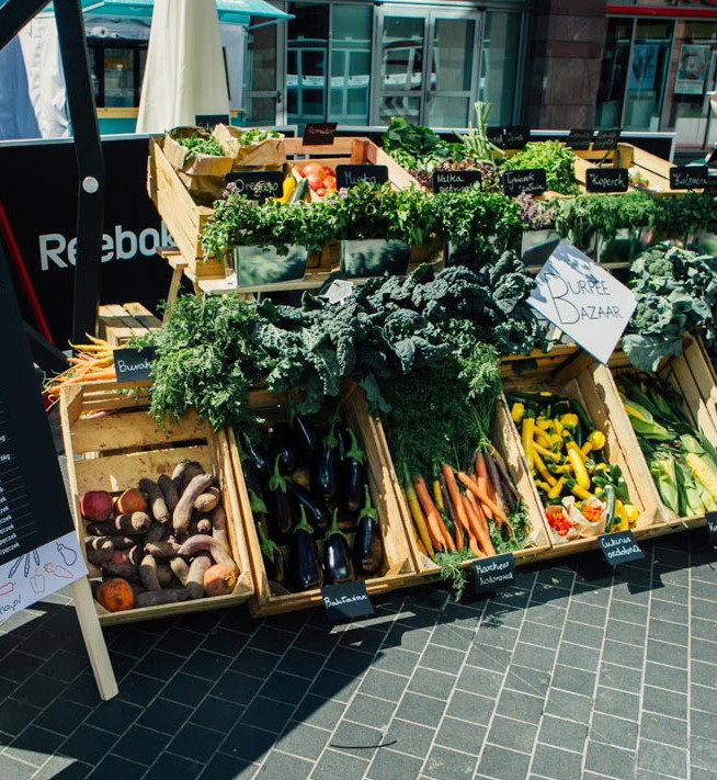 Burpee Bazaar - zrób eko zakupy za spalone kalorie! fot. mat. prasowe