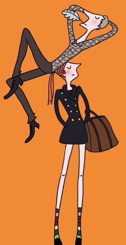 Jak żyć z maminsynkiem? Ilustracja Soledado