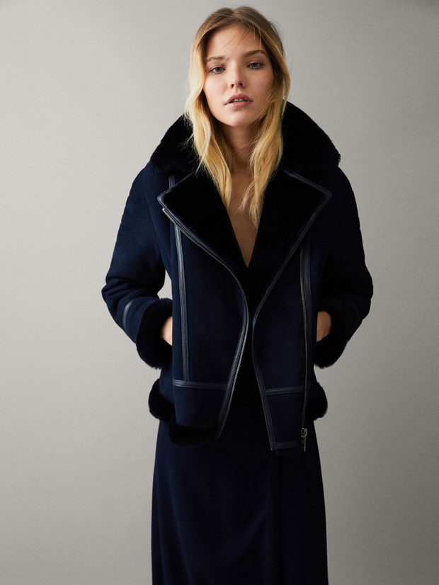 Kożuch Massimo Dutti