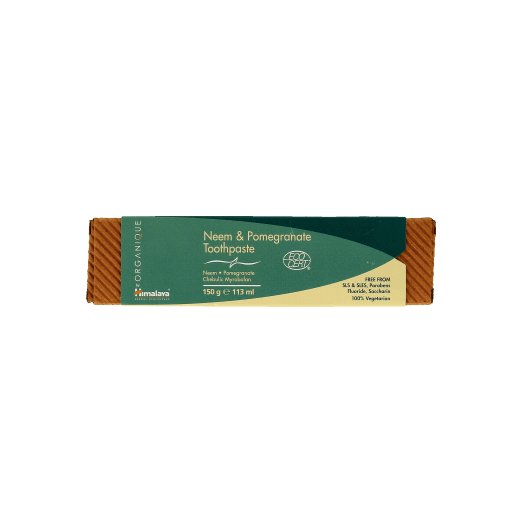 HIMALAYA ORANIQUE organiczna pasta do zębów neem, granat, 29,99 zł