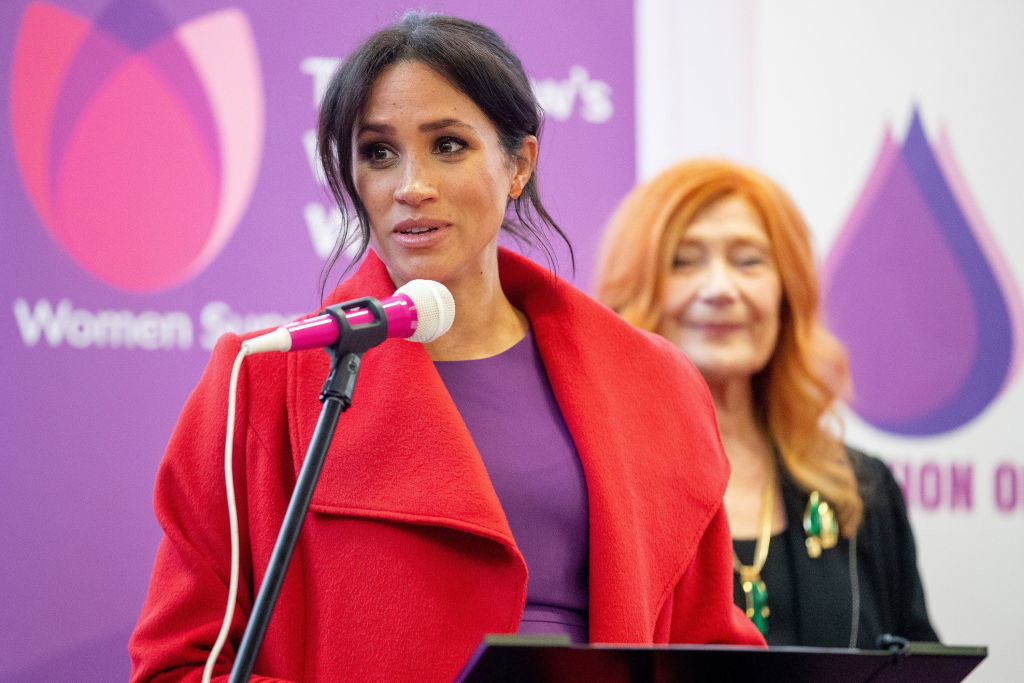 Meghan Markle została zapytana o datę porodu. Co odpowiedziała księżne Sussex?