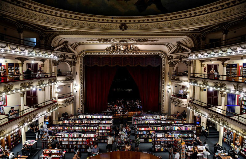 Najpiękniejsza księgarnia świata - El Ateneo, Grand Splendid w Argentynie
