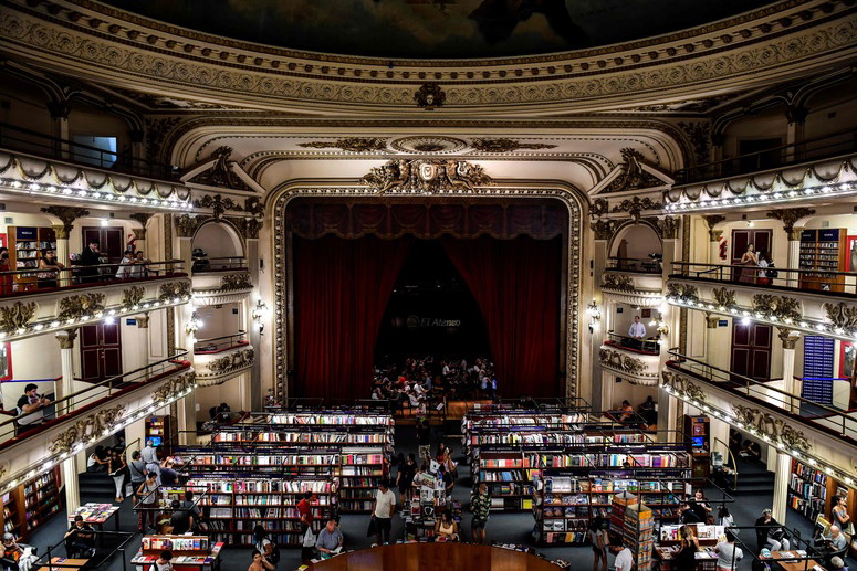 Najpiękniejsza księgarnia świata - El Ateneo, Grand Splendid w Argentynie