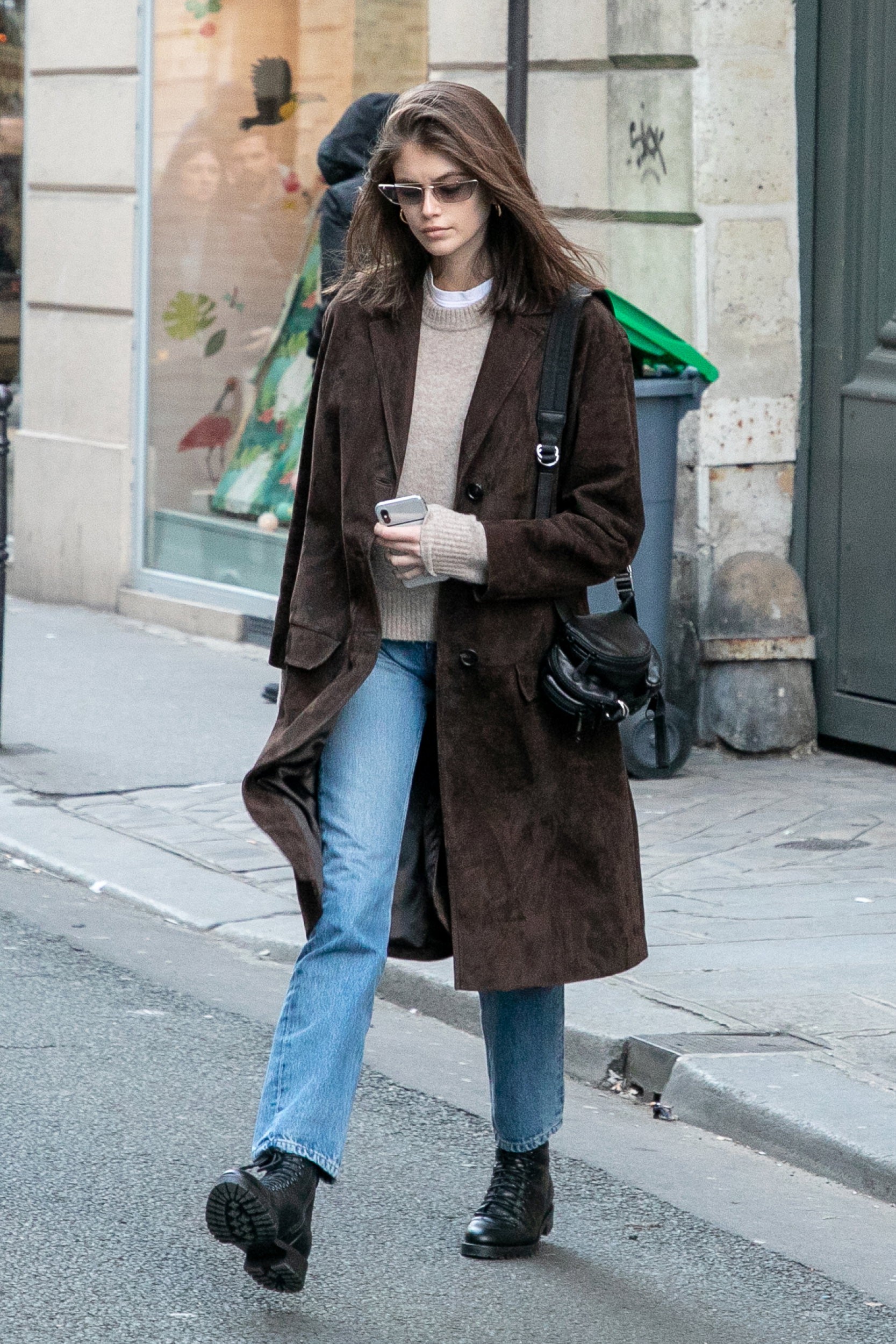 Kaia Gerber na Paris Fashion Week - Menswear FW 2019/2020