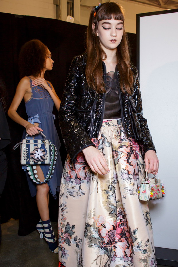 Fendi wiosna-lato 2017 - backstage