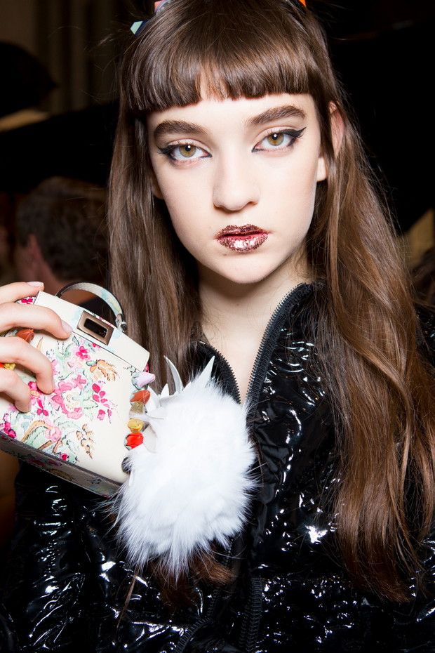 Fendi wiosna-lato 2017 - backstage