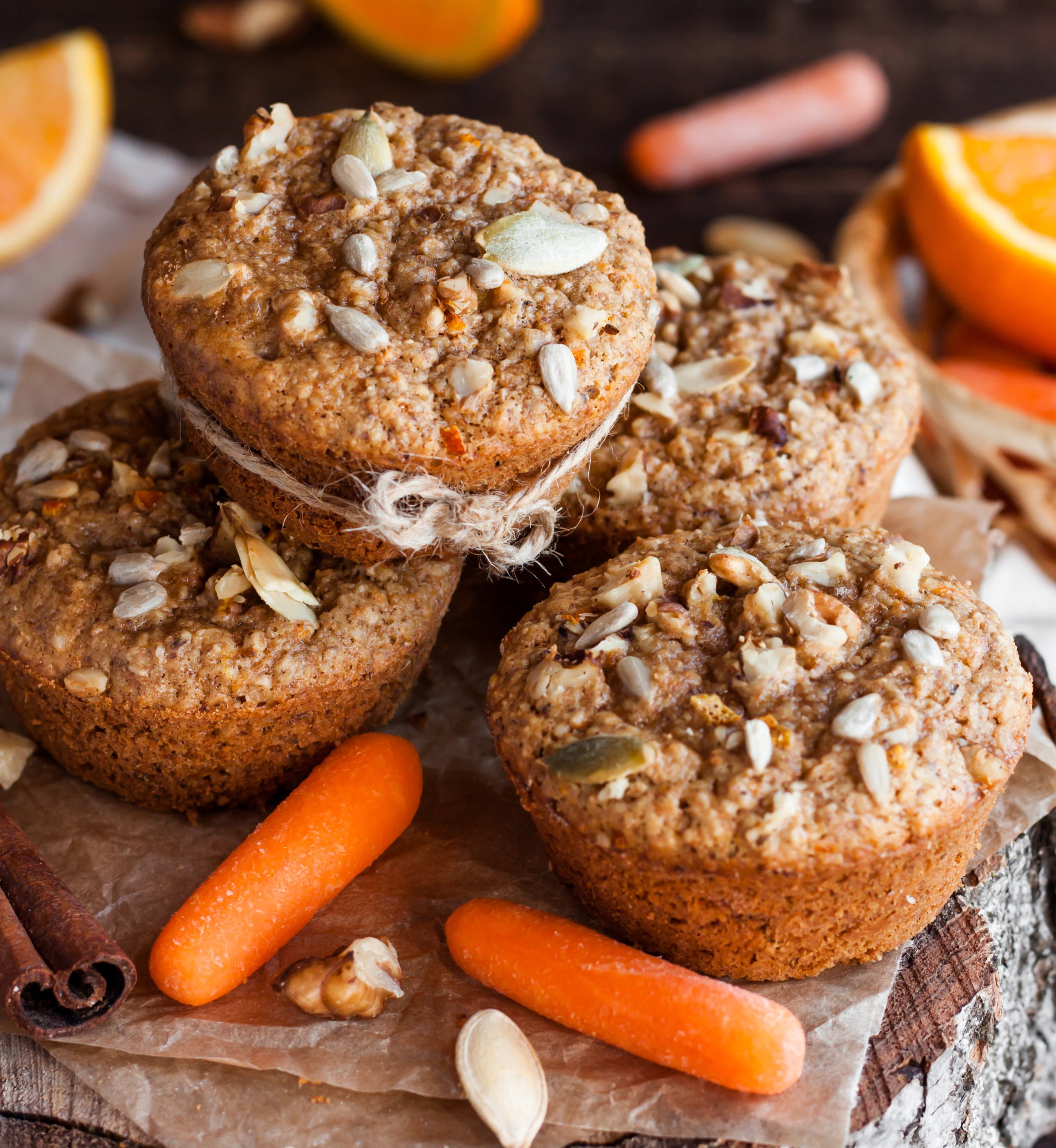 Wegańskie muffinki marchewkowe, fot. Fotolia