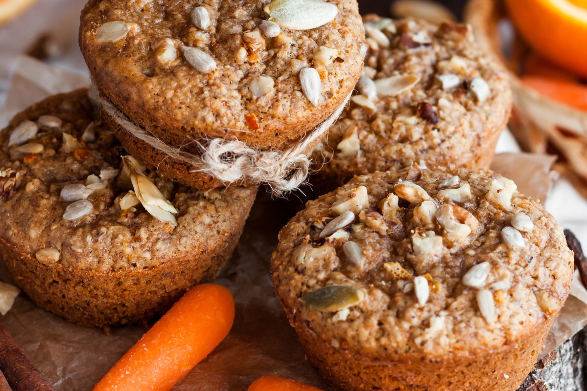 Wegańskie muffinki marchewkowe, fot. Fotolia