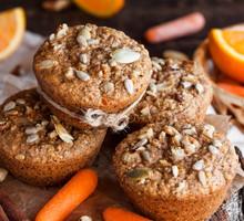Wegańskie muffinki marchewkowe, fot. Fotolia