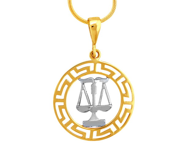 Apart - złota zawieszka zodiak Waga, 499 zł