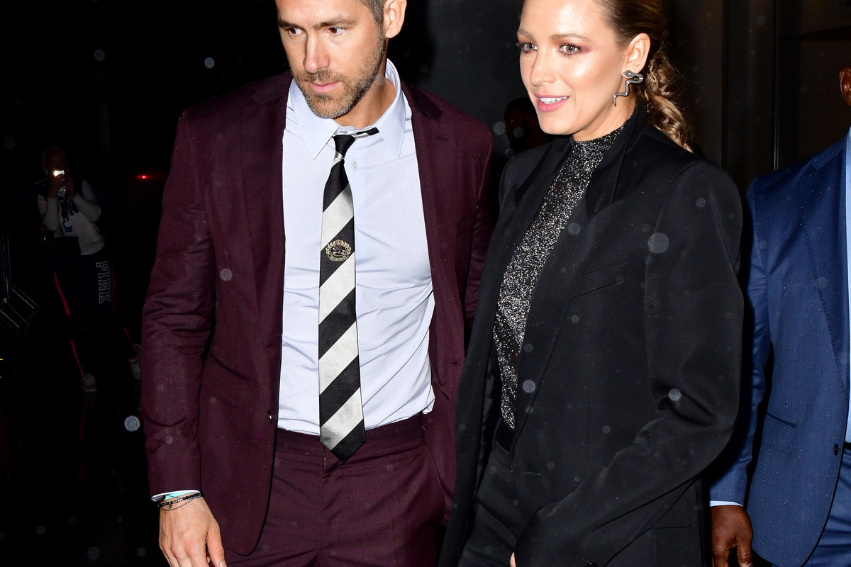 Blake Lively i Ryan Reynolds na premierze filmu A Simple Favor, 10.09.2018.