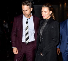 Blake Lively i Ryan Reynolds na premierze filmu A Simple Favor, 10.09.2018.