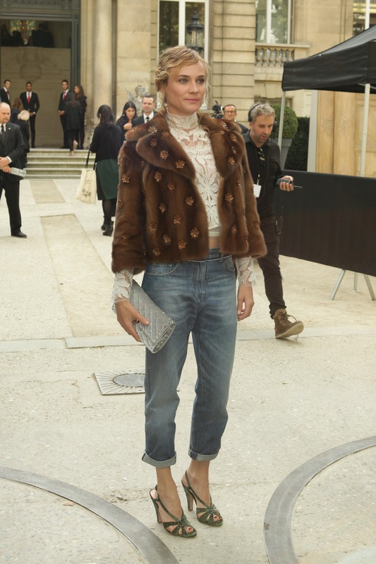Gwiazdy na Paris Fashion Week wiosna-lato 2017