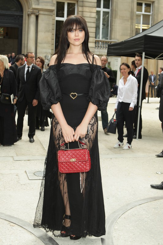 Gwiazdy na Paris Fashion Week wiosna-lato 2017