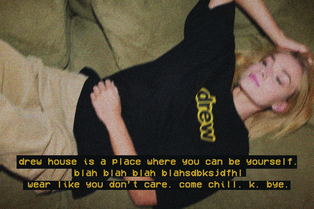 Justin Bieber - ubrania Drew House
