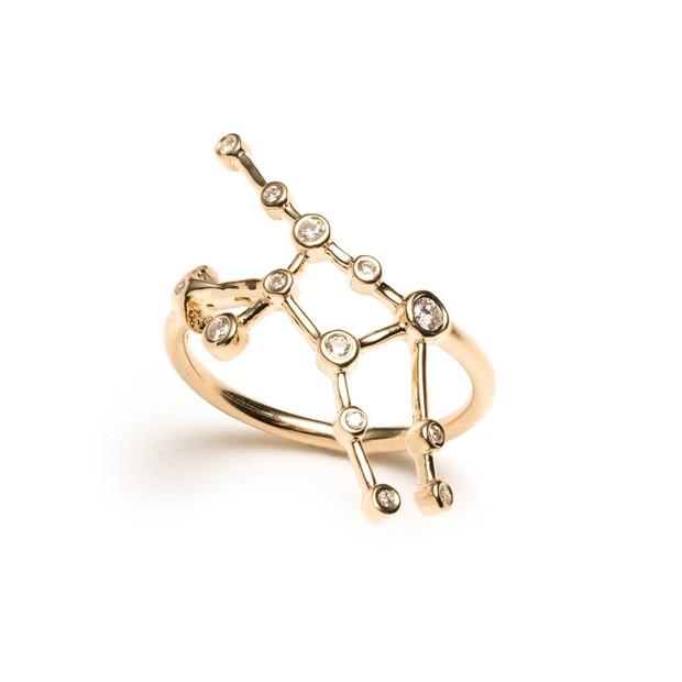 Lulu Frost - pierścionek Panna, 645 USD