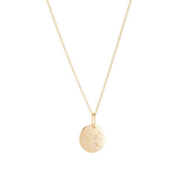 Mejuri - przywieszka zodiakalna Lew, 79 USD