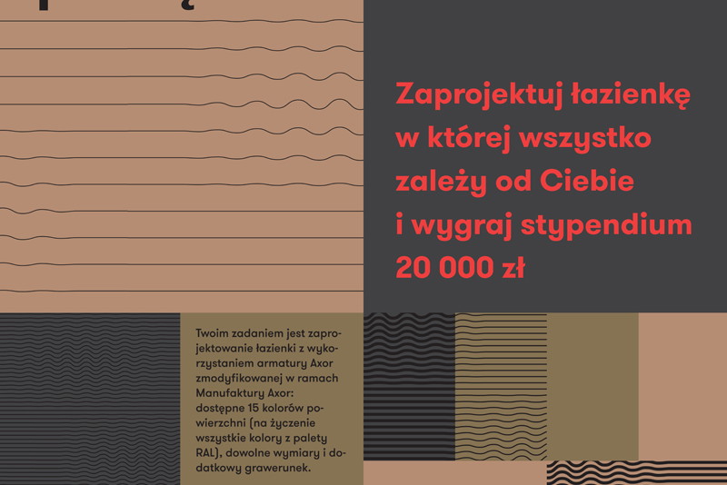 Akademia Hansgrohe rusza z kolejnym konkursem dla młodych projektantów