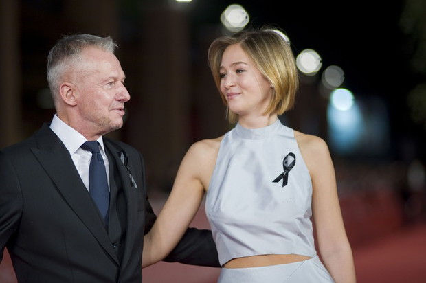 Zosia Wichłacz na premierze Powidoków w Rzymie