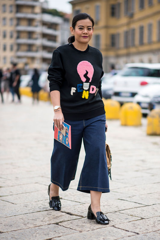 Modne bluzy na jesień 2016 Street Fashion