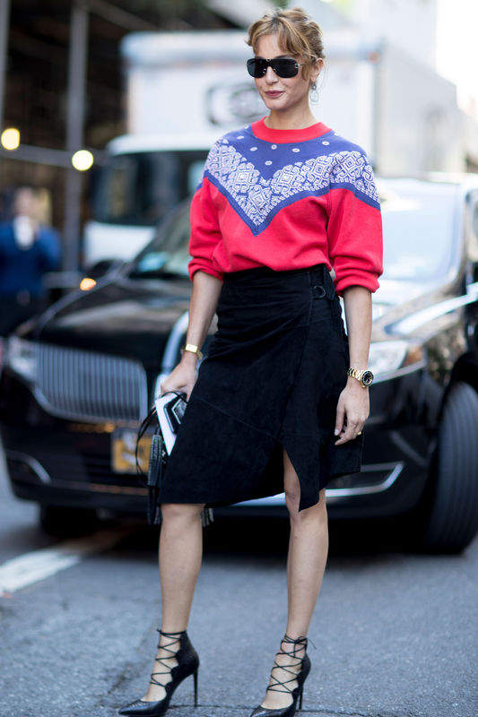 Modne bluzy na jesień 2016 Street Fashion