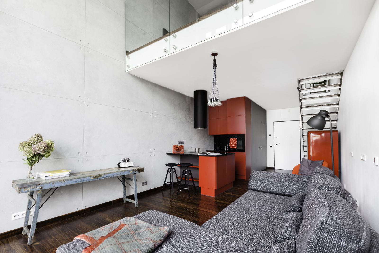 Loft w Warszawie, projekt: Decoroom