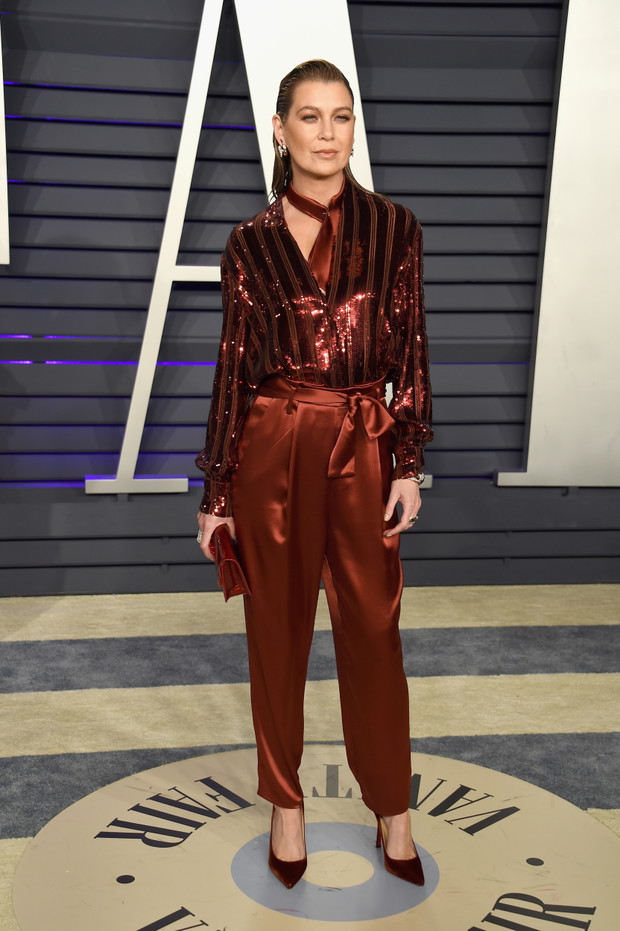 Vanity Fair Oscar Party 2019: Ellen Pompeo