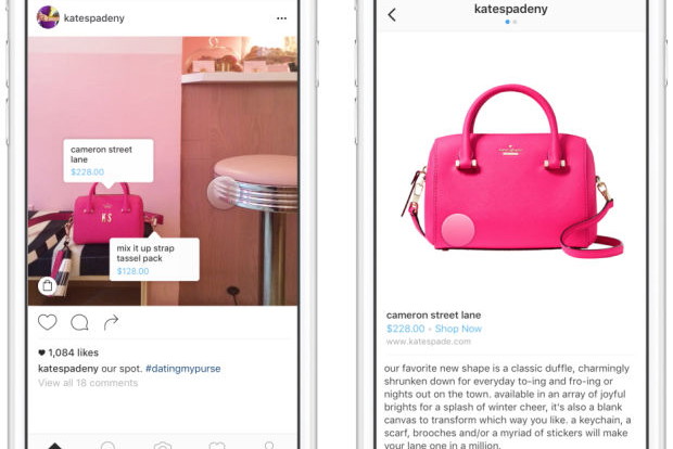 Instagram wprowadza funkcję "Kup teraz", fot. blog.business.instagram