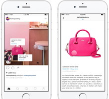 Instagram wprowadza funkcję "Kup teraz", fot. blog.business.instagram
