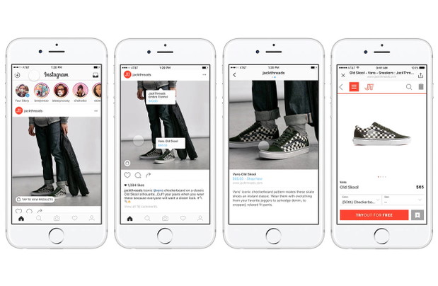 Instagram wprowadza opcję Kup Teraz, fot. blog.business.instagram