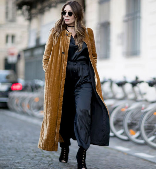Modne płaszcze - street fashion jesień-zima 2016/2017