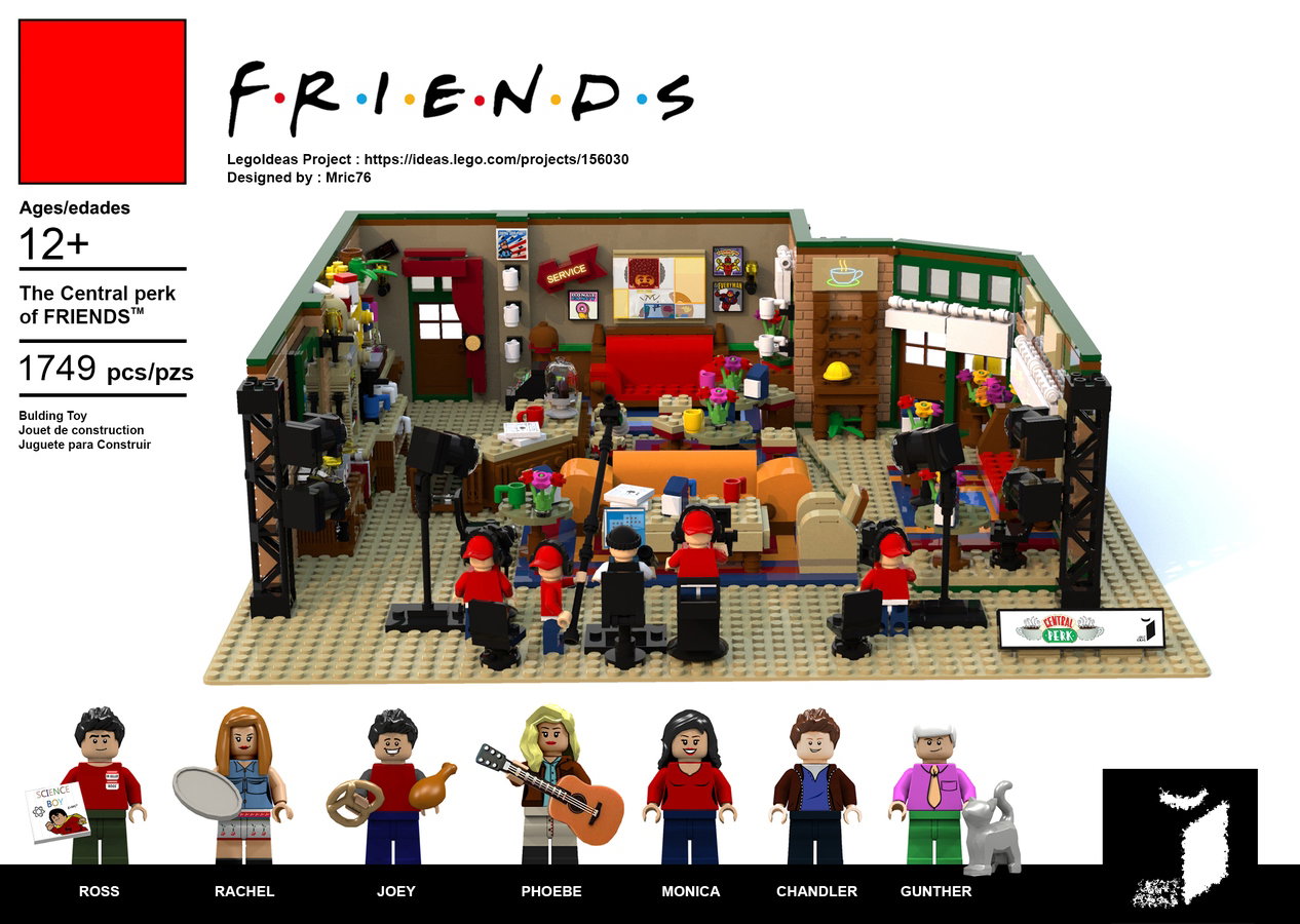 The Central Perk, LEGO, projekt: Mric76