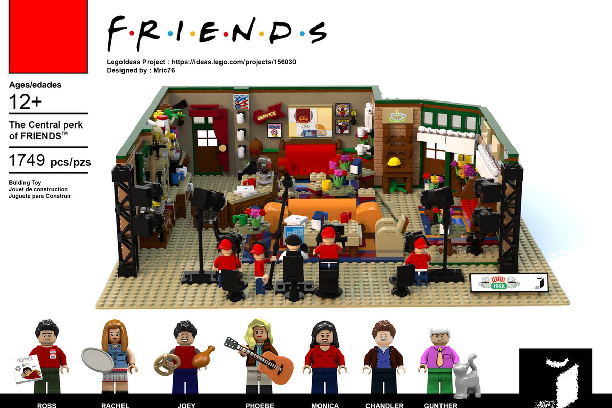 The Central Perk, LEGO, projekt: Mric76