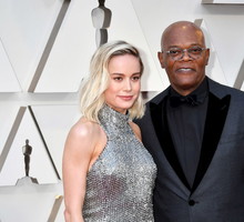 Brie Larson i Samuel L. Jackson śpiewają "Shallow". Wypadli lepiej niż Lady Gaga i Bradley Cooper?