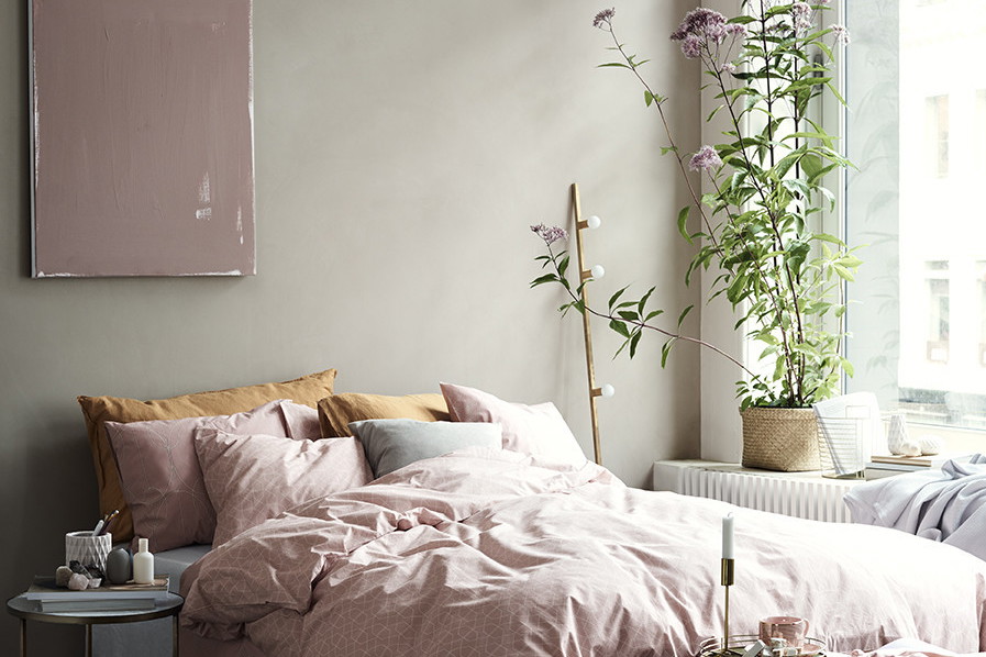 Różowa sypialnia w wydaniu H&M HOME
