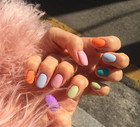 Modne paznokcie 2019: Rainbow Nails