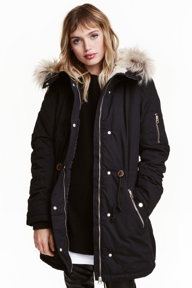 Modne ciepłe kurtki - jesień zima 2016/2017, H&M, 279 zł