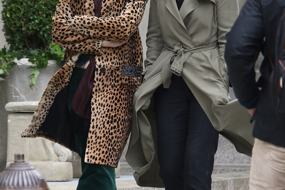 Gwiazdy na planie filmu "Ocean's Eight"