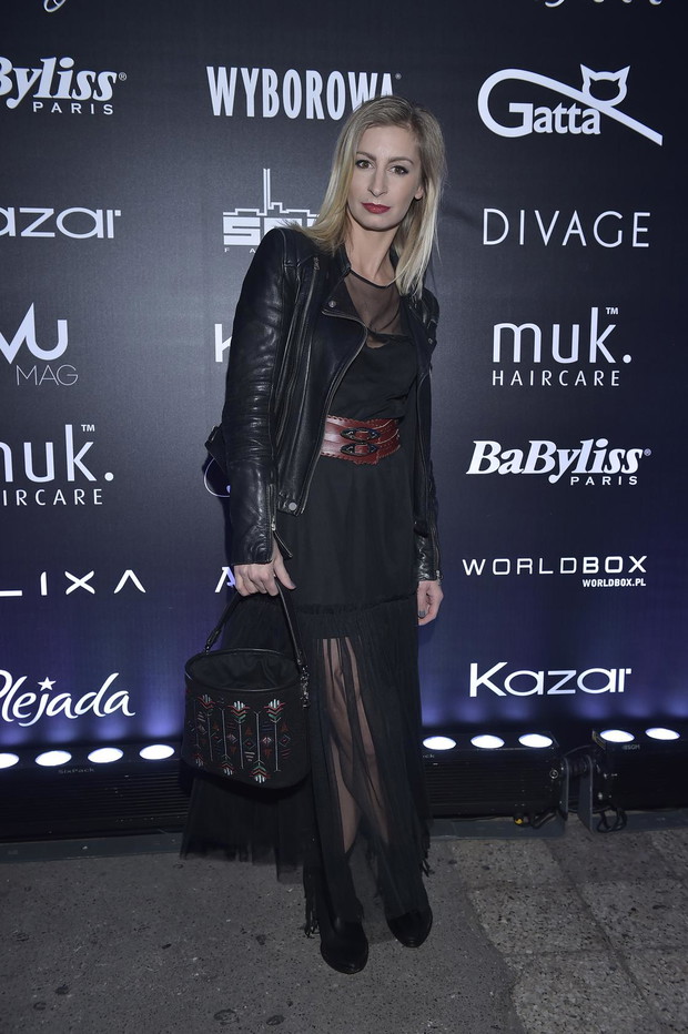 Gwiazdy na pokazie Roberta Kupisza KRIVAN, Magdalena Schejbal