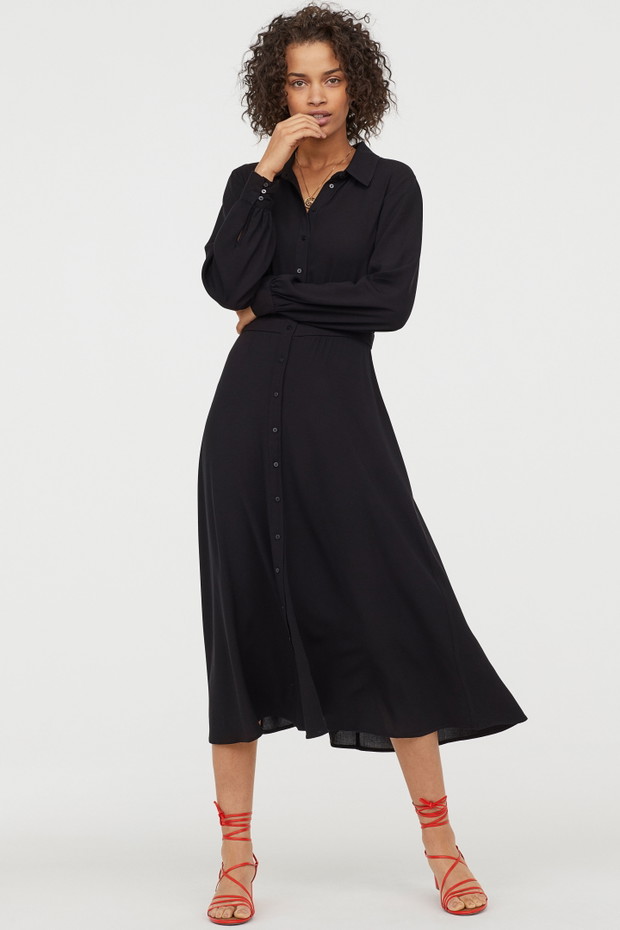 Długa szmizjerka - H&M, 129,99 zł