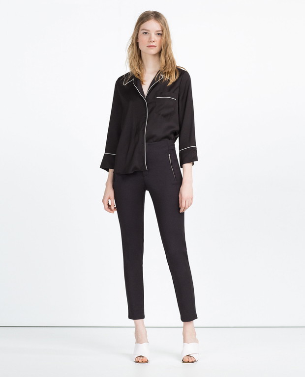 Spodnie cygaretki: Zara, 119 zł