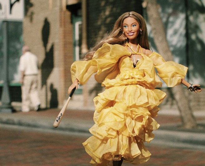 Beyoncé jako lalka Barbie - hit na instagramie