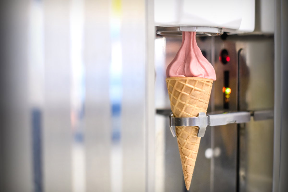 Wegańskie lody w IKEA Bistro