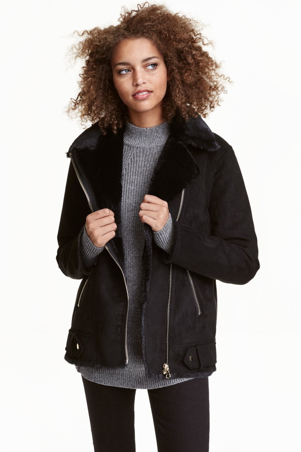 Modny kożuch - gdzie to kupić? H&M, 229 zł