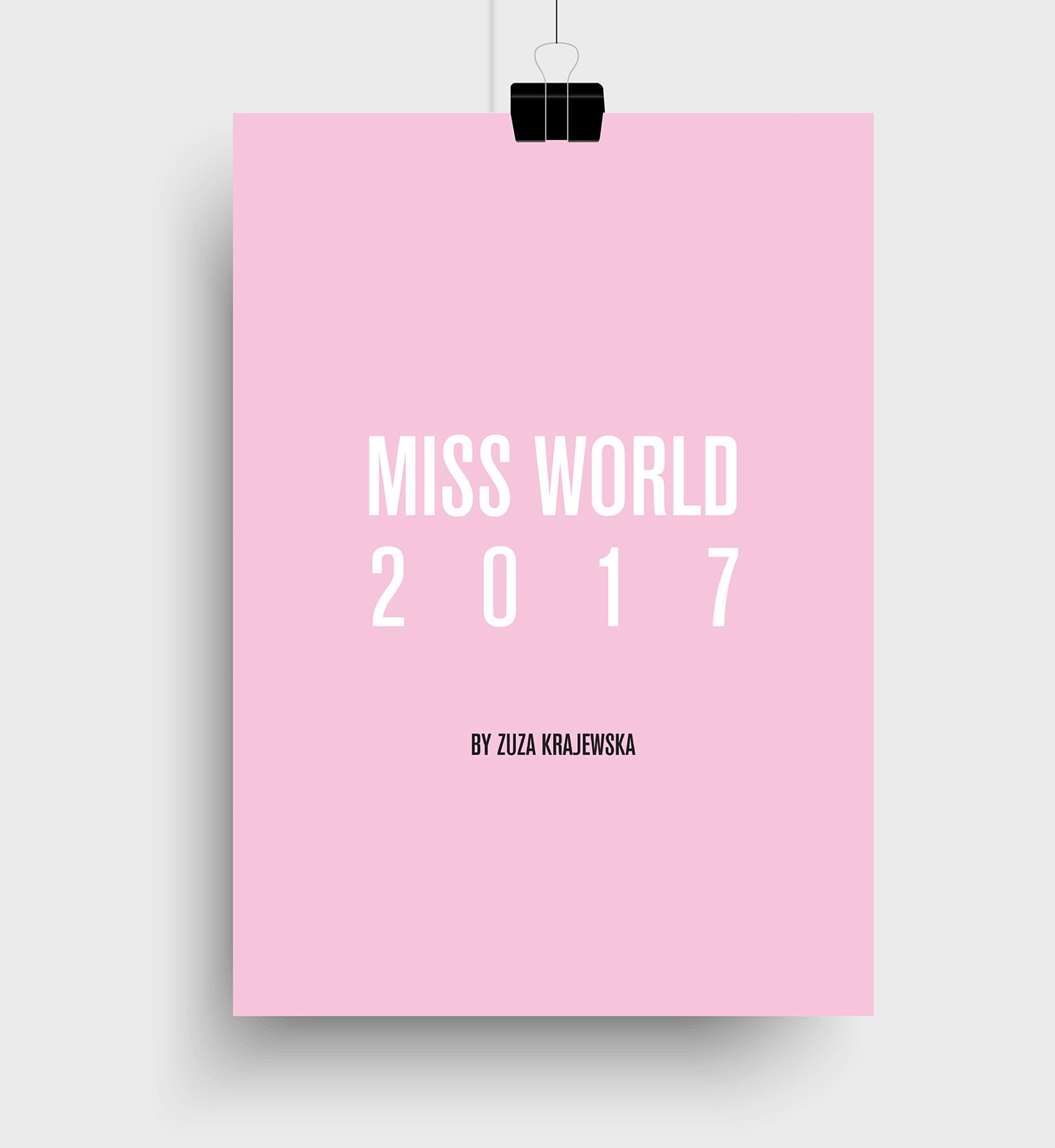 Kalendarz Local Heroes "Miss World" 2017