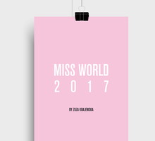 Kalendarz Local Heroes "Miss World" 2017