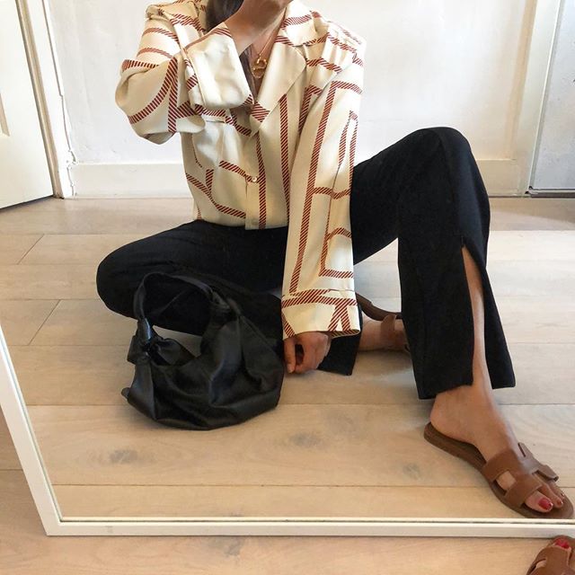 Hermes Oran sandals