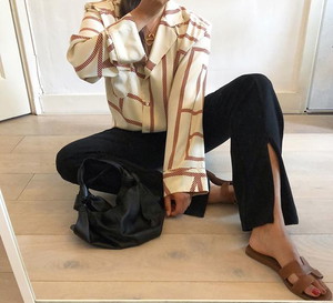 Hermes Oran sandals